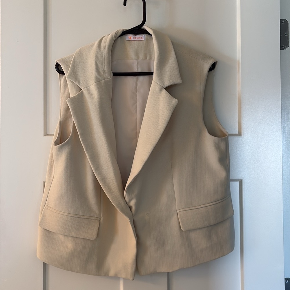 2 piece short and vest set